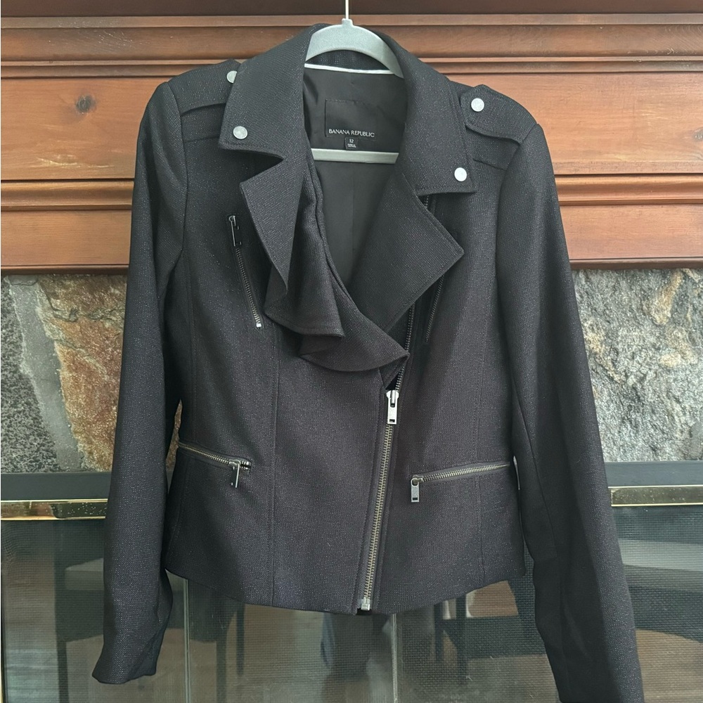 Banana Republic Chic Moto Blazer